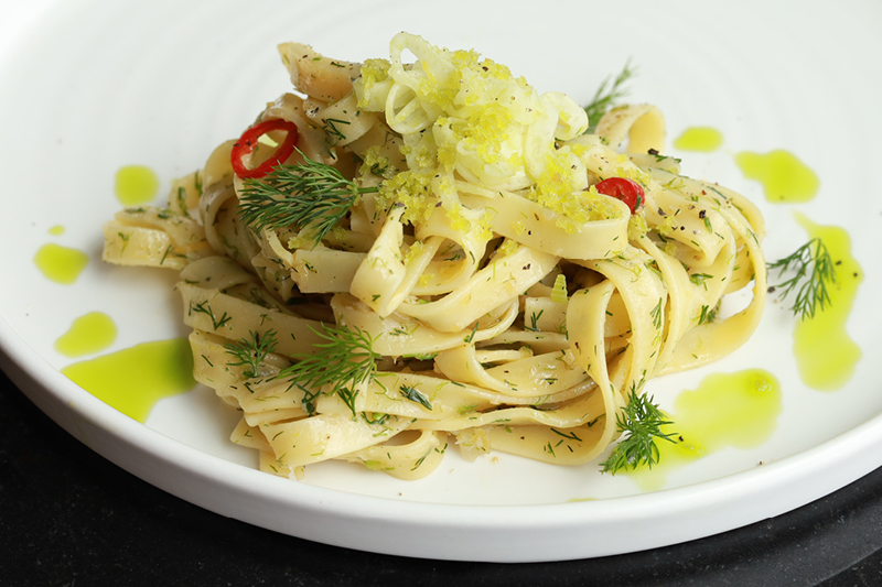 TAGLIATELLE CON FINCHIO SELVATICO